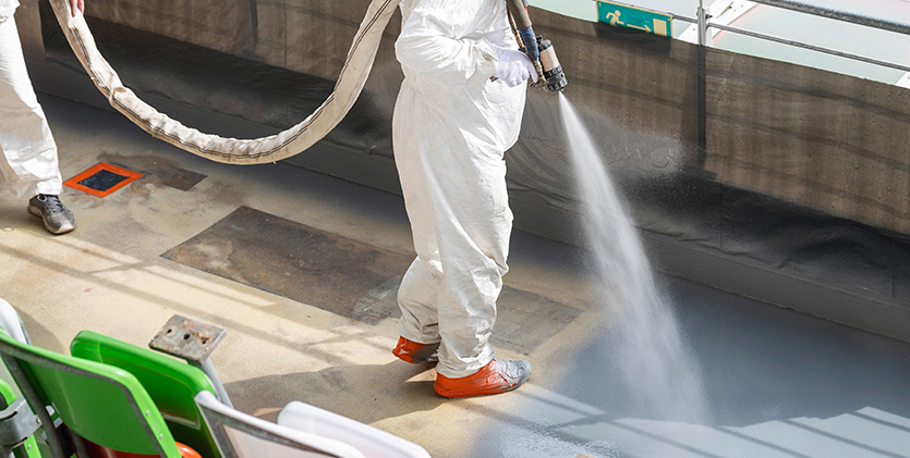The importance of substrate preparation and compliance with conditions when installing polyurea for flat roofs