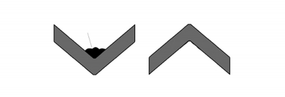 Image 2: Poorly and well-executed structural protection